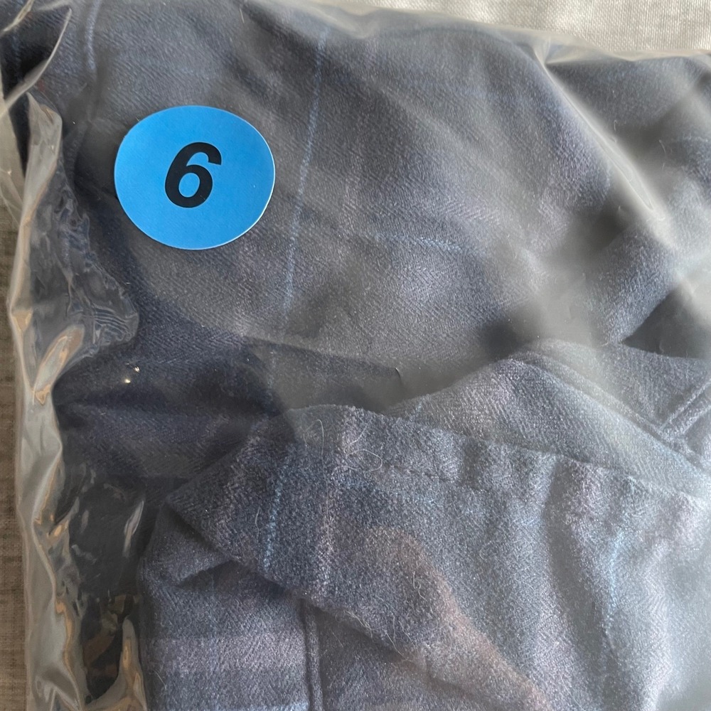 ORVIS Mens Plaid Long Sleeve Button Up Shirt XXL Blue Outdoor Tech Flannel - Picture 10 of 10
